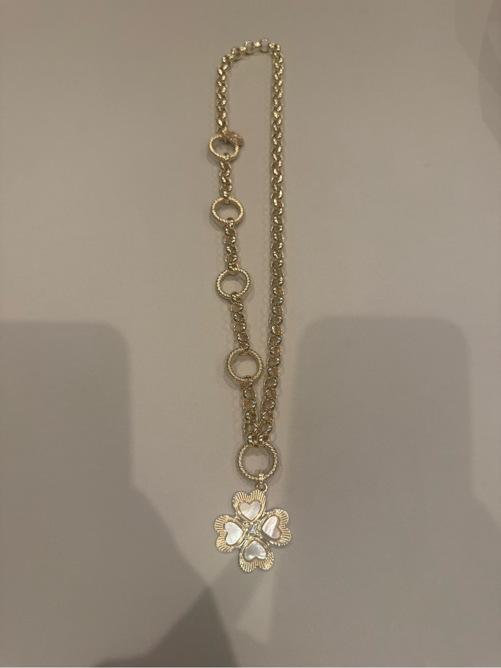 Jane Win Convertible Necklace ONLY - CLOVER CHARM NOT INCLUDED.